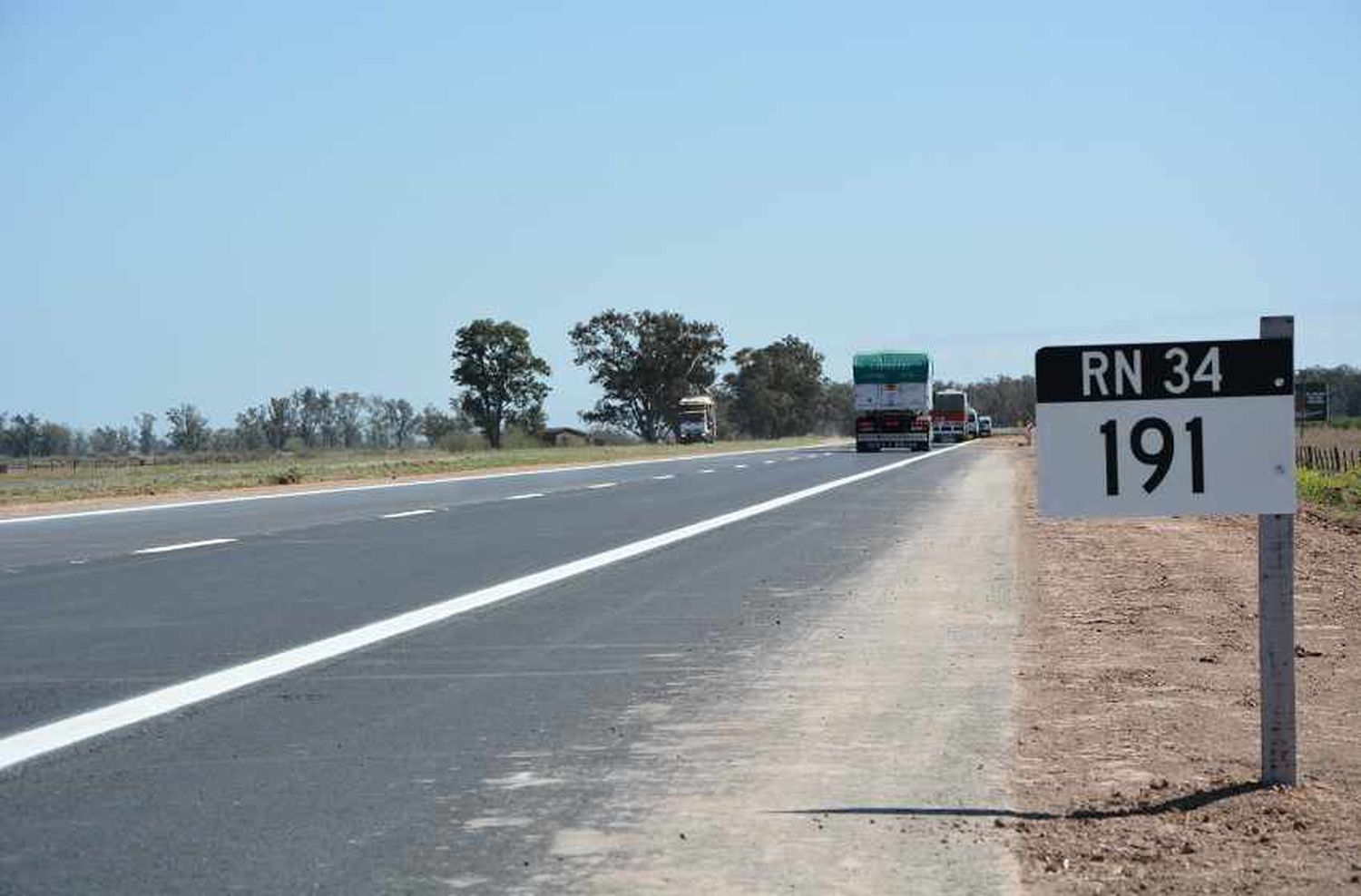 Después de dos años, se reanudan los trabajos sobre la Ruta 34 en el tramo de Sunchales