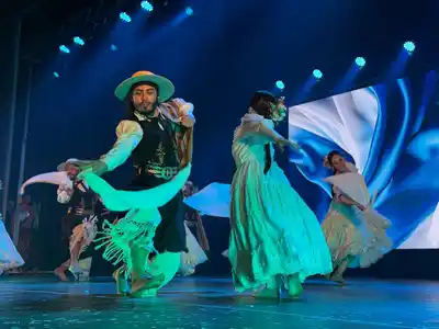 Venado: gala de lujo en el cultural con el Cuerpo Folclórico Municipal