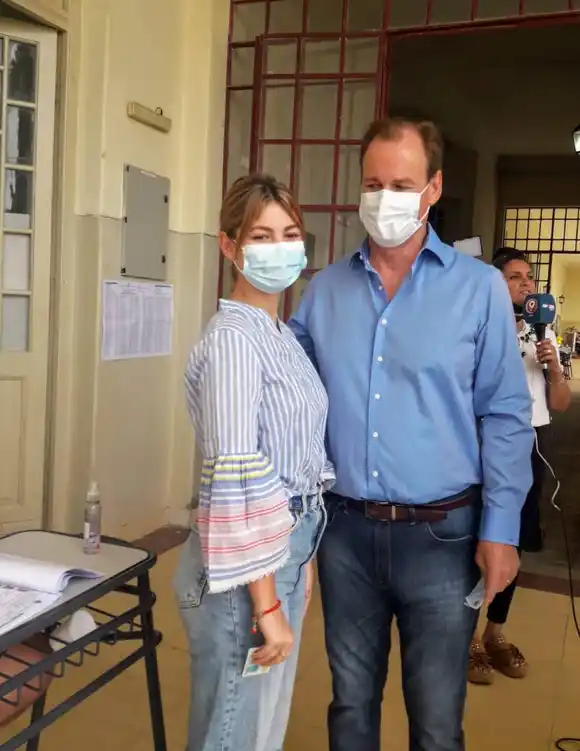 Votó Gustavo Bordet: "esperamos hacer una muy buena elección"