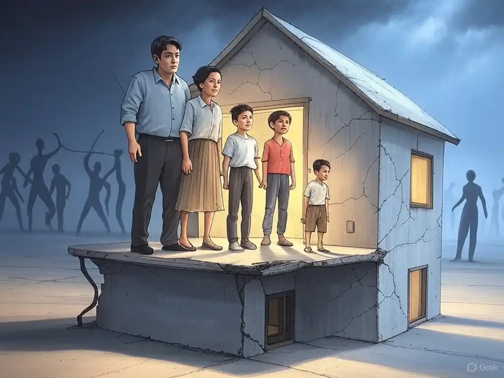 Institución en declive. Existe una crisis en la estabilidad y perdurabilidad de la familia tradicional.