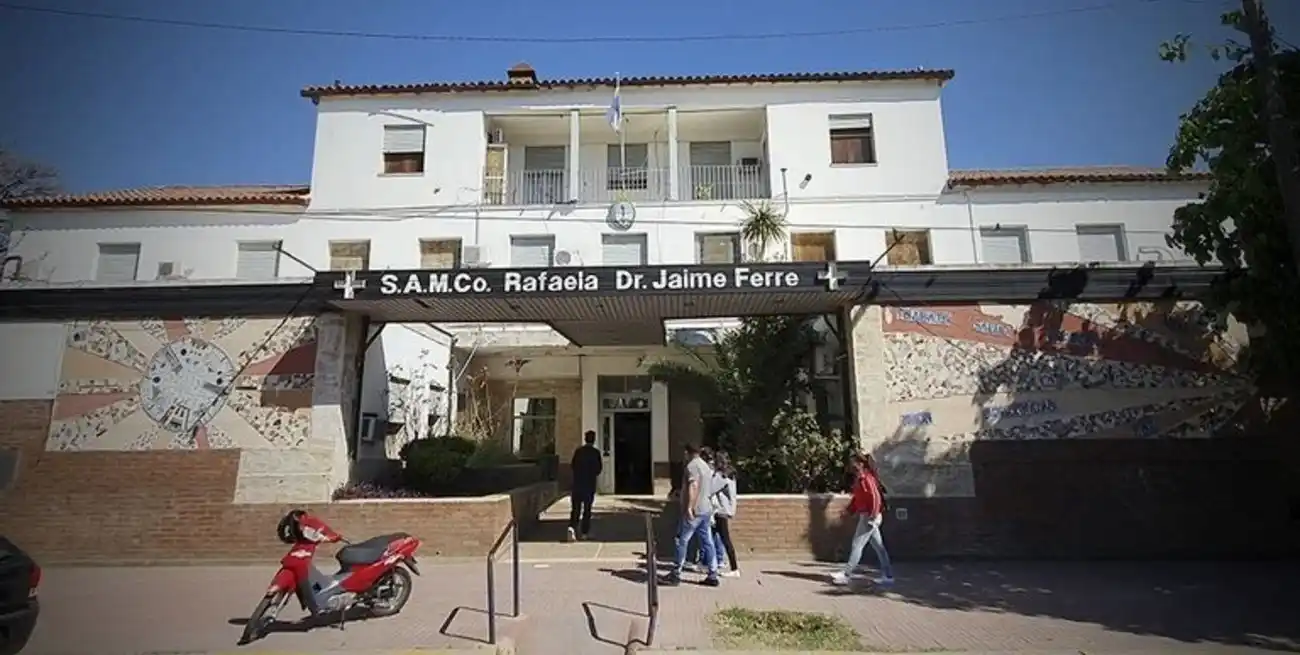 La joven de 20 años fue atendida en el Hospital "Dr. Jaime Ferré" de Rafaela.