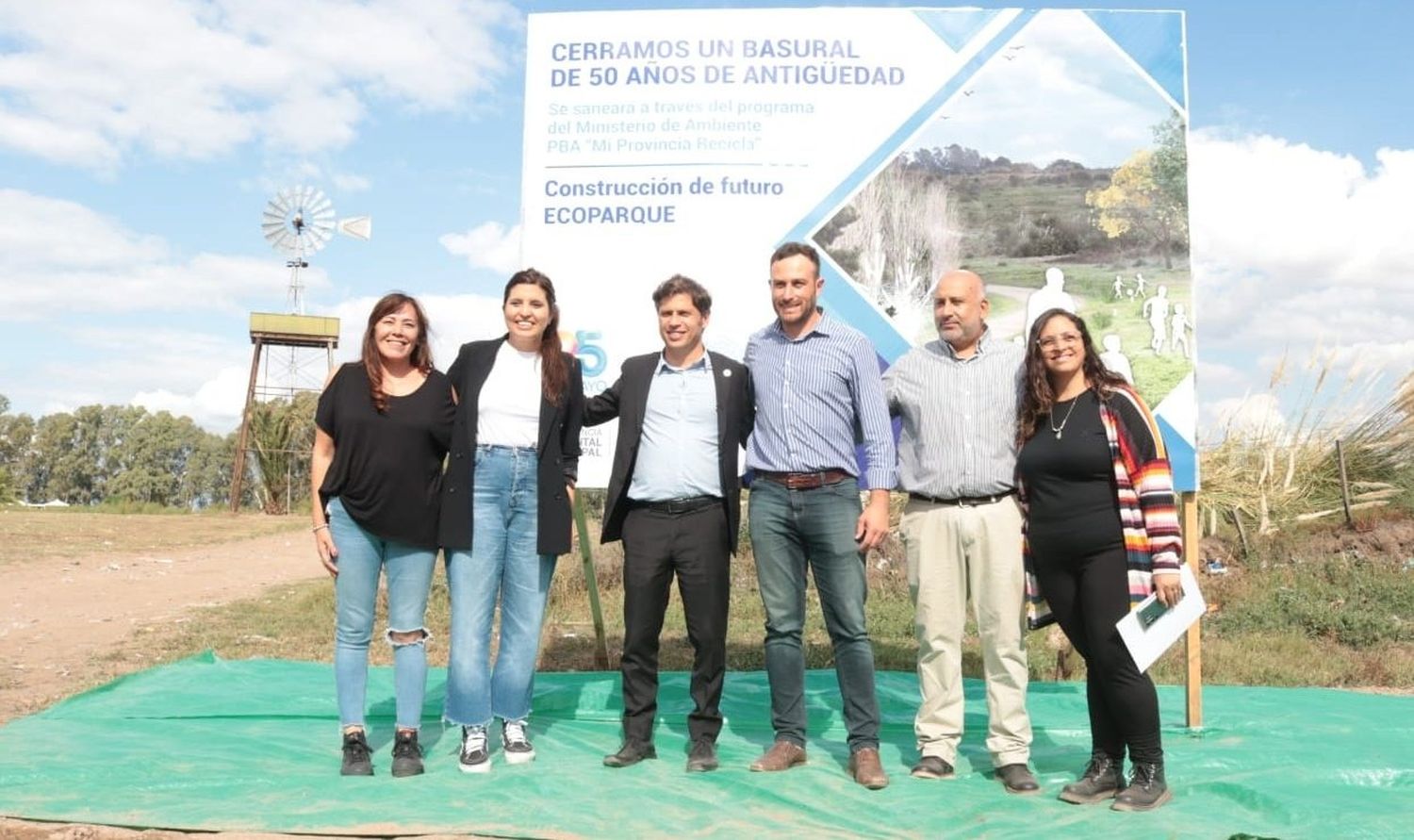 25 de Mayo cerró el basural a cielo abierto tras 50 años: “Es un día histórico”, celebró el intendente