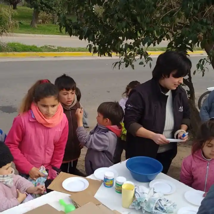 SEA celebró el Día de las Infancias junto al Merendero “Los Niños Felices del Ombú”