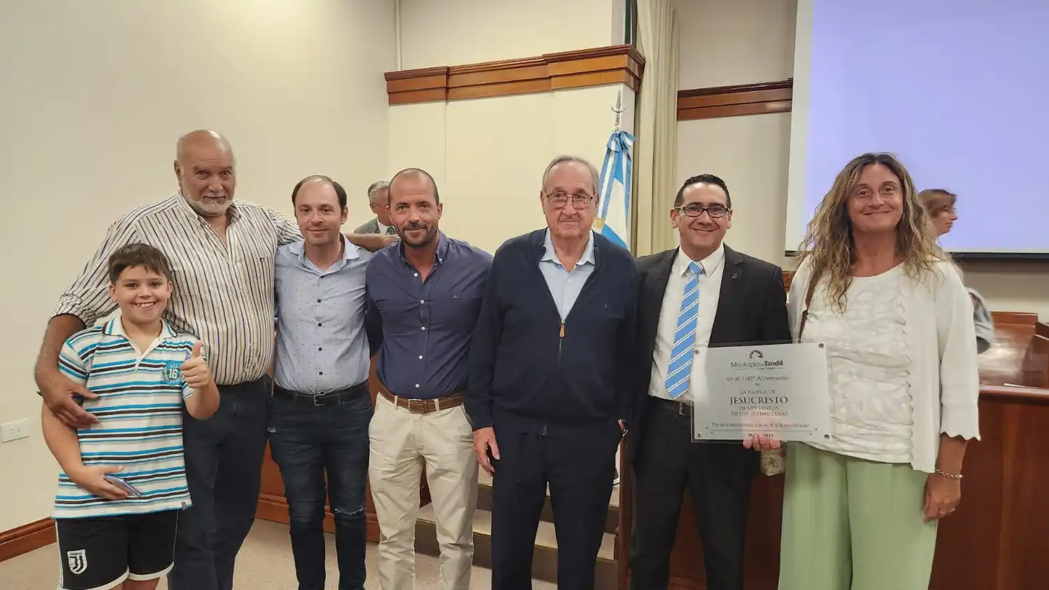 La Iglesia de Jesucristo de los Santos de los Últimos Días celebró cien años.