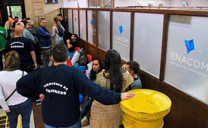 Enacom desalojo