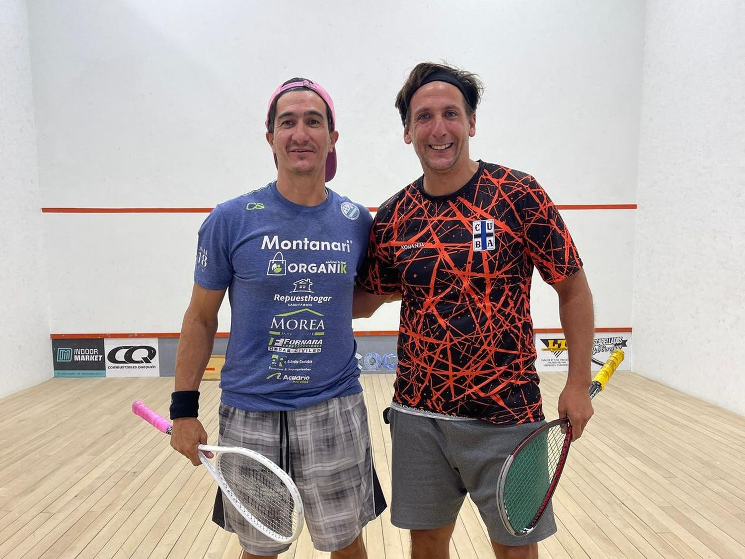 Gastón Decker y Sebastián Provvidente