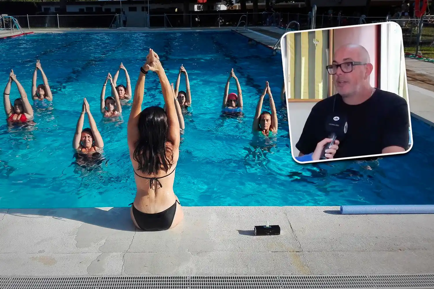 Abrieron las inscripciones para 'Yoga en el Agua en la pileta municipal: todo lo que tenés que saber