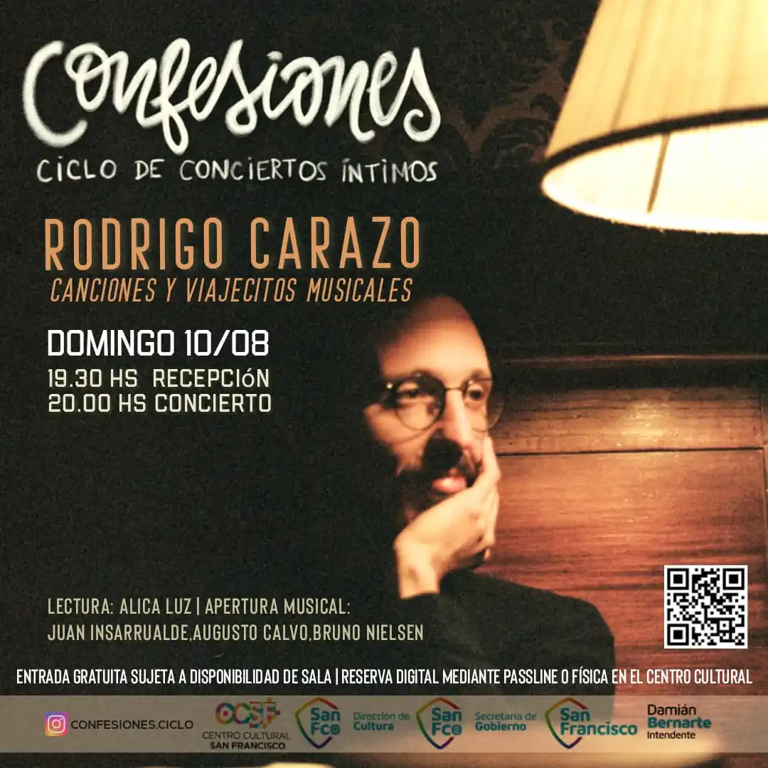 Rodrigo Cardozo en el Centro Cultural