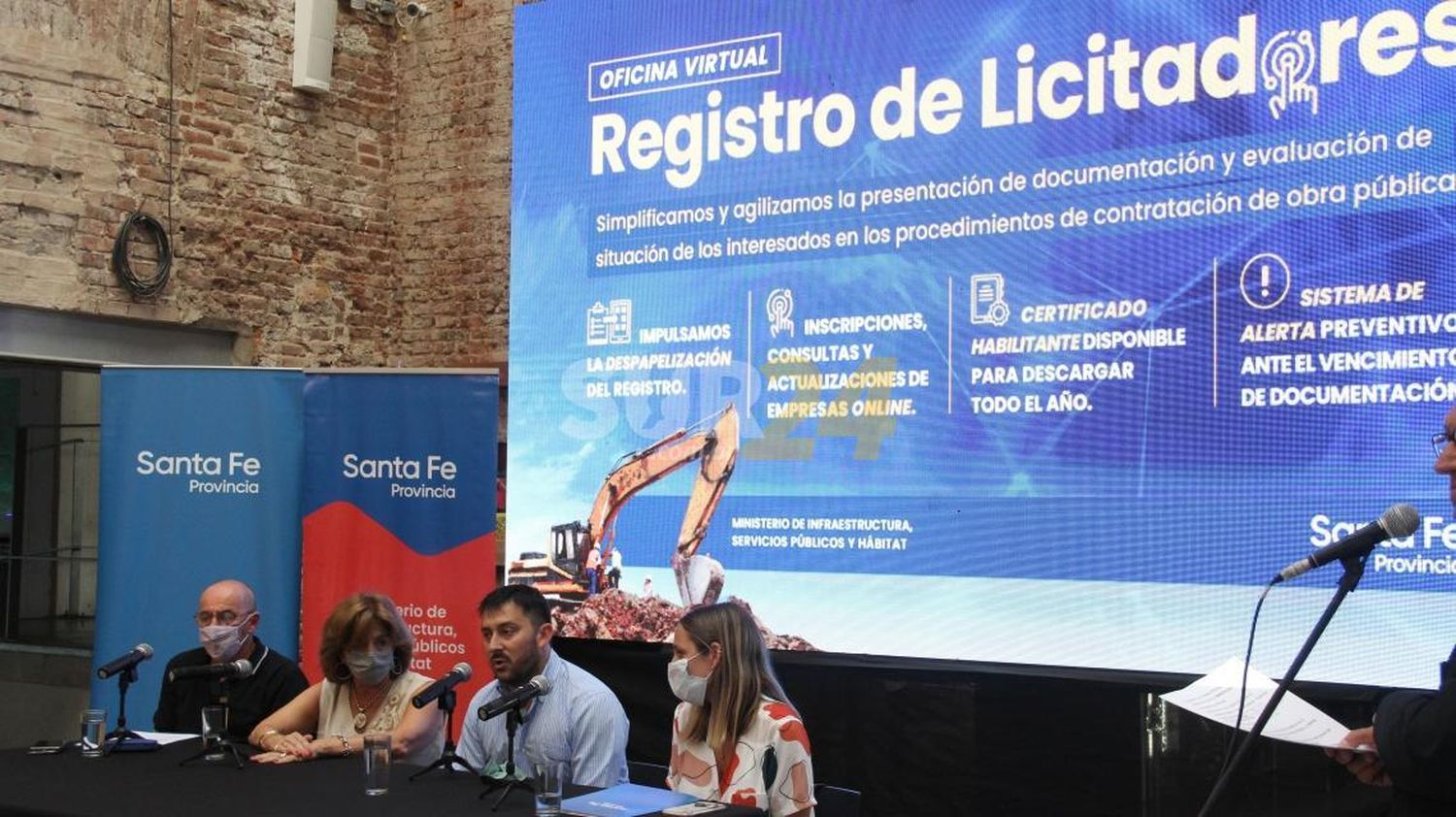 La Provincia presentó la oficina virtual para registro de licitadores