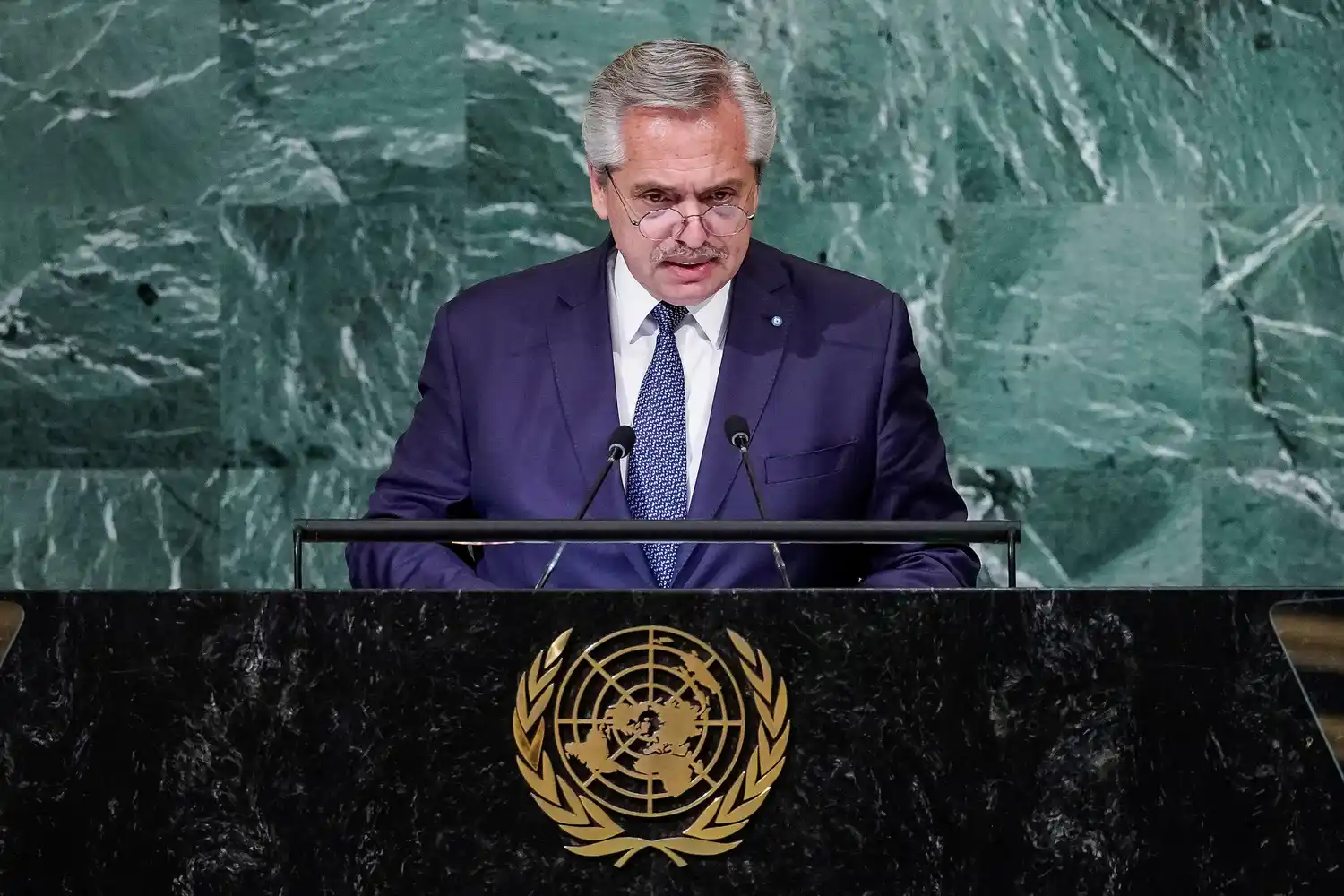 Alberto Fernández expuso ante la Asamblea de Naciones Unidas.