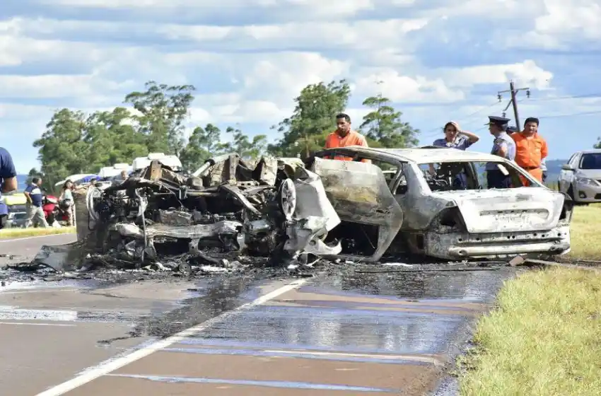 Un marplatense murió en un fatal choque en Misiones