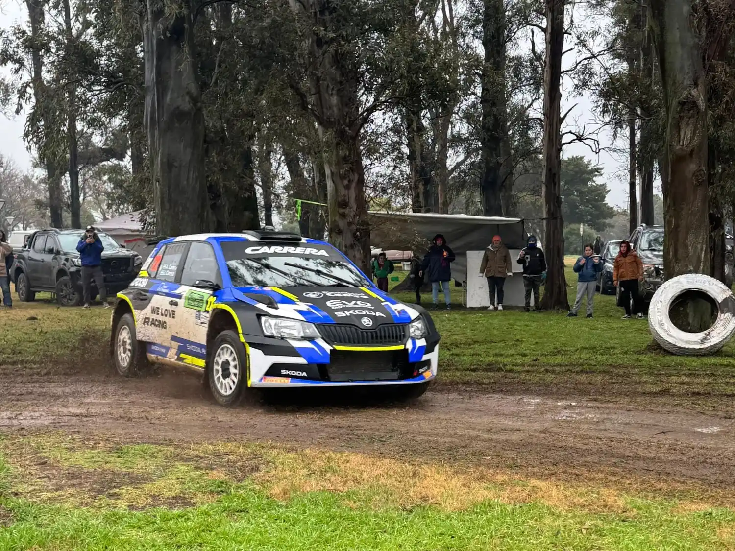 La única prueba que se disputó fue el tramo de Esmeralda.