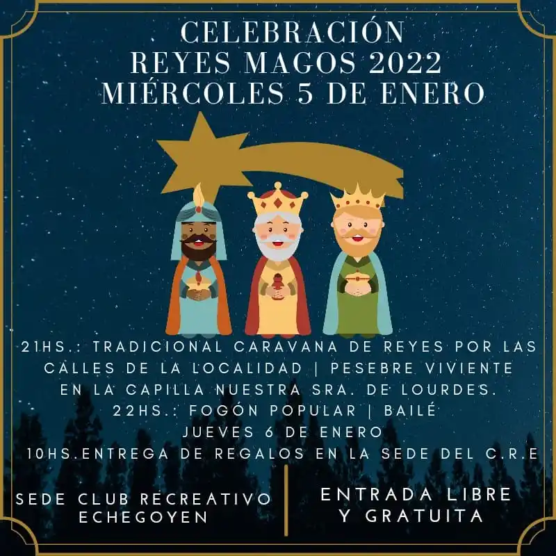 Los Reyes llegan a Bellocq