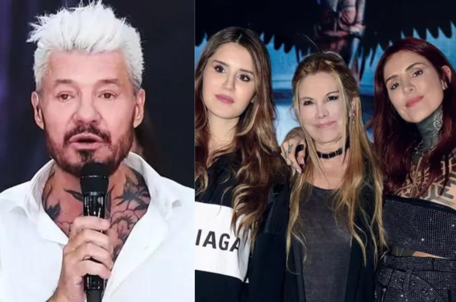 La ex esposa de marcelo Tinelli destapó una interna familiar