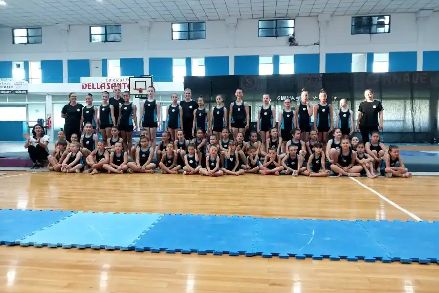Atlético Rafaela: la Gimnasia Artística tuvo su gala de fin de año