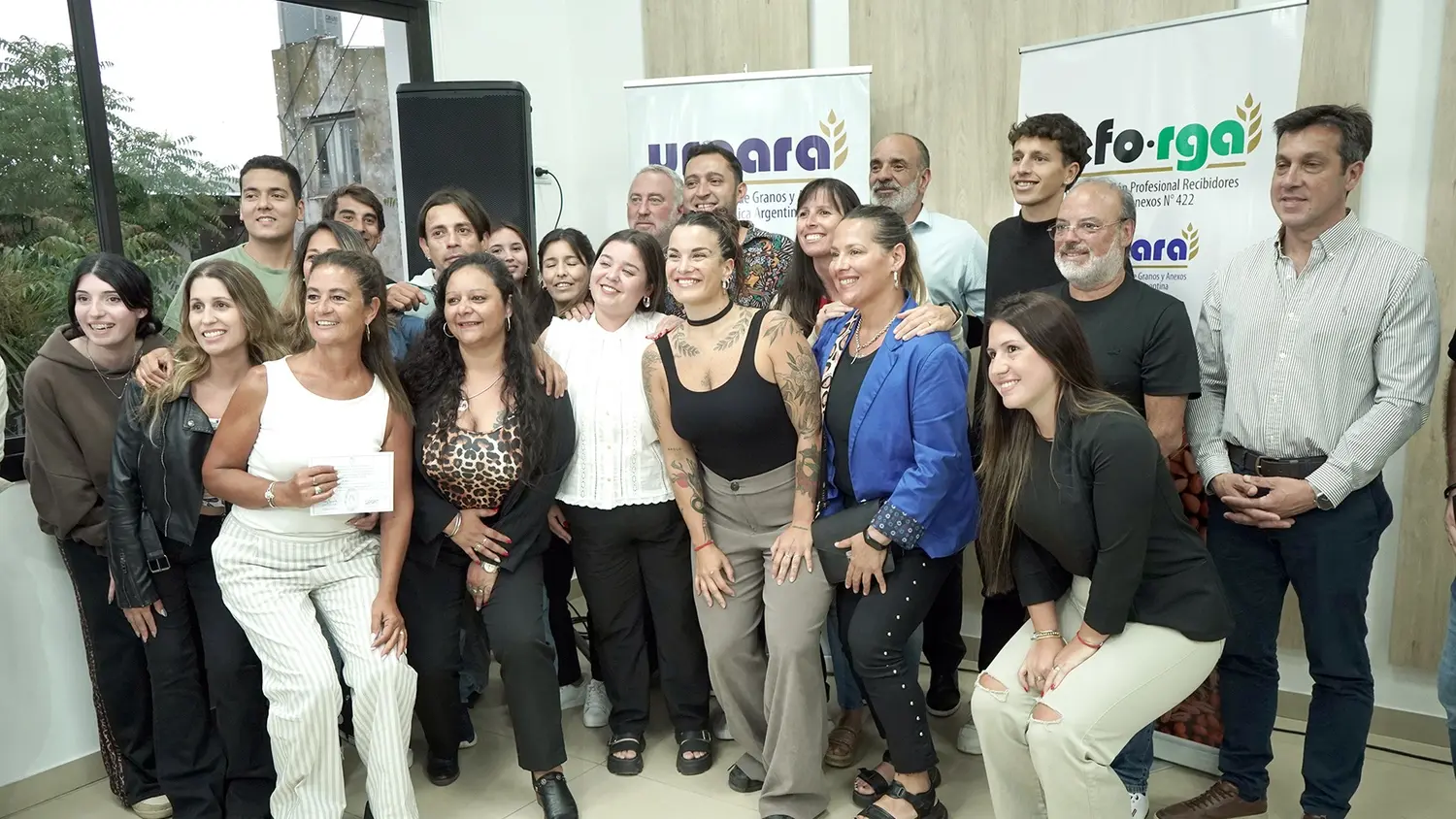 Certificados. Se entregaron en Urgara