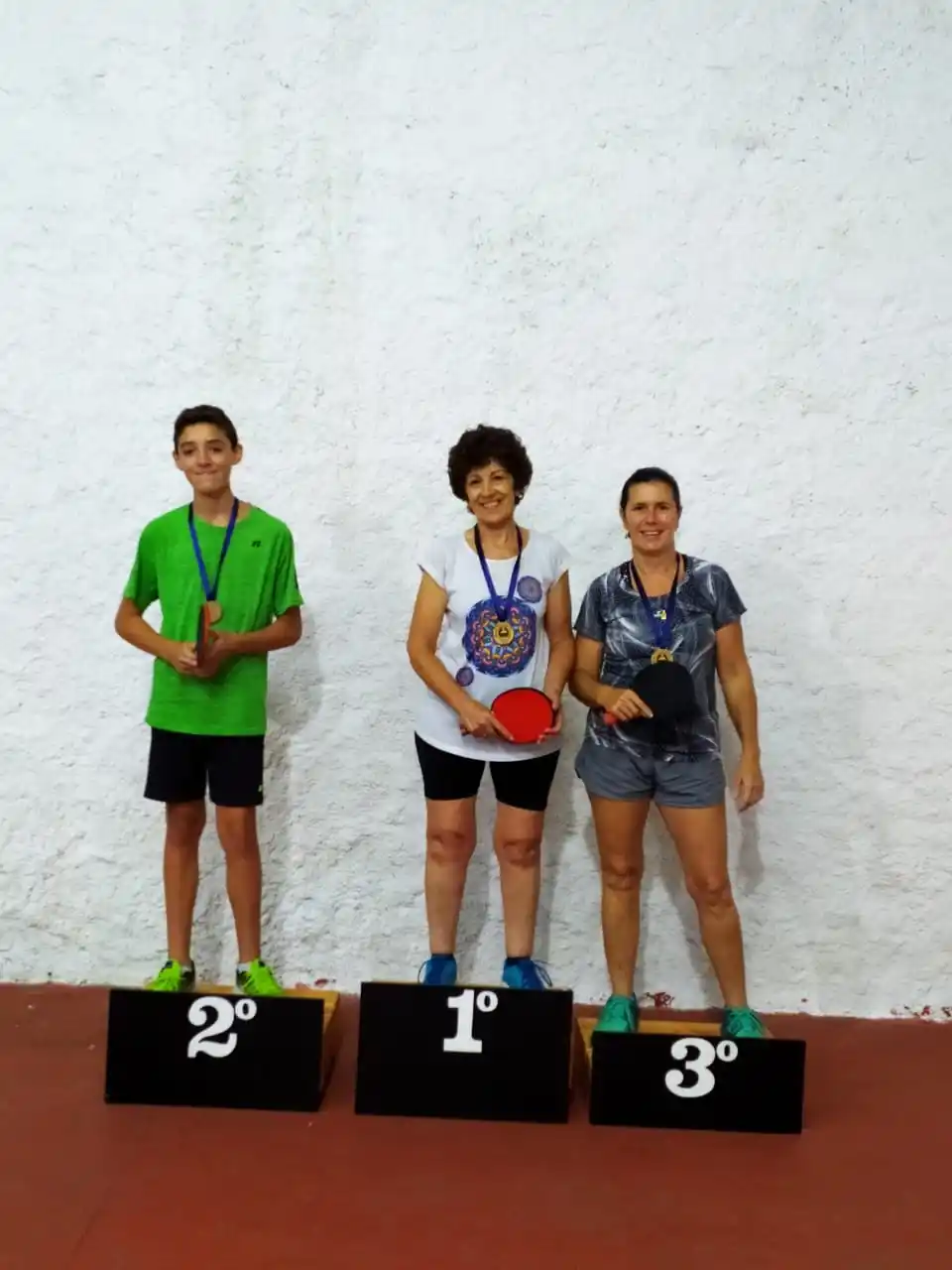 El tenis de mesa tuvo actividad en la Academia