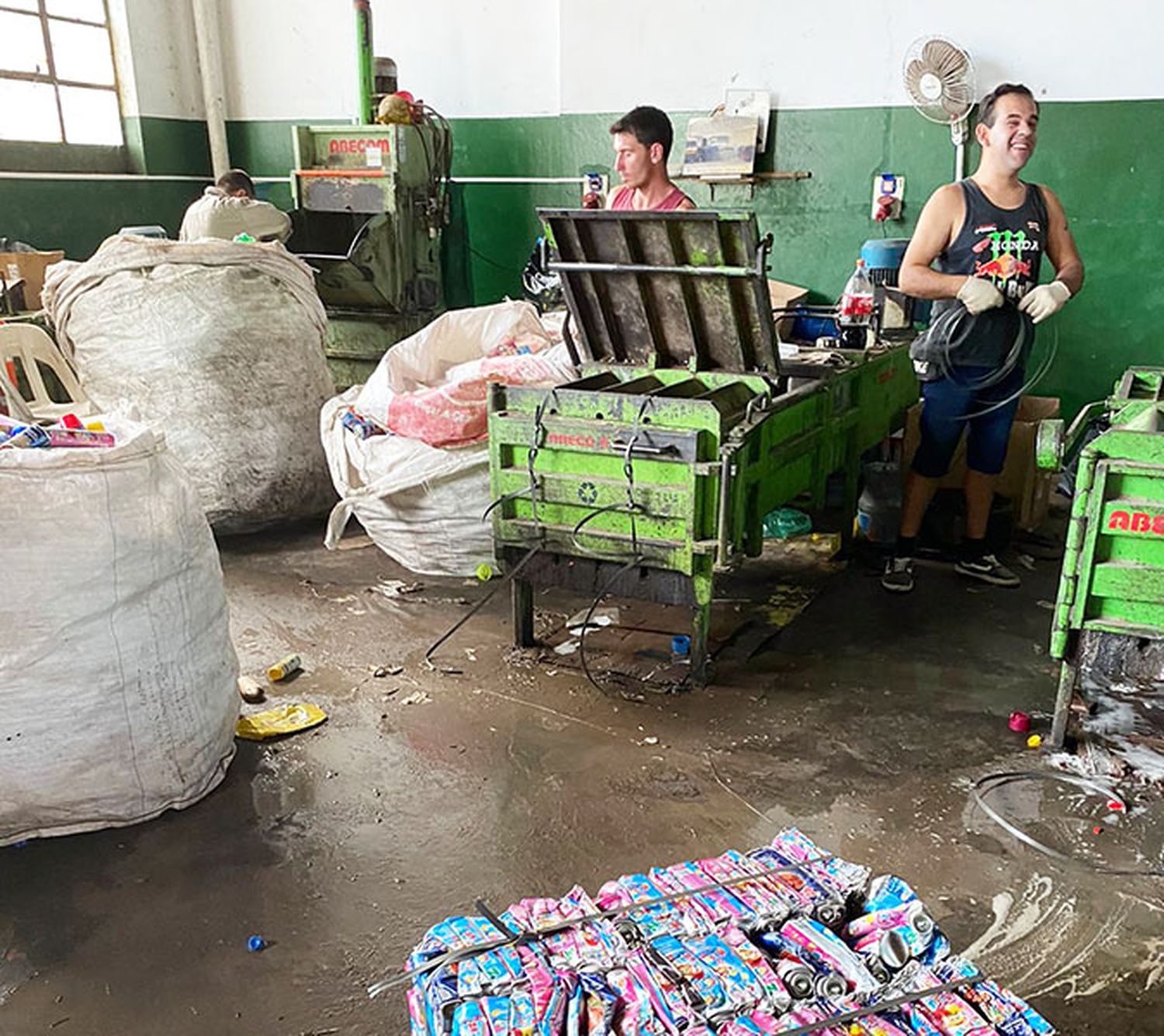 En el carnaval se reciclaron 12.096 envases de espuma