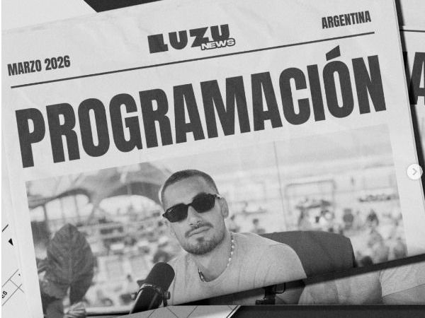 Nico Occhiato presentó la programación 2026 de Luzu TV y reunió a más de 130 mil personas en vivo