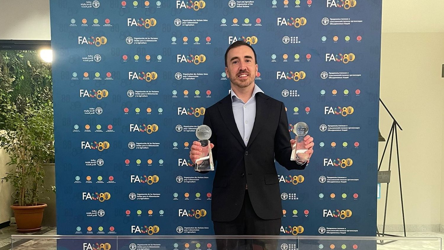 El galardón, entregado la semana pasada en la sede de la FAO (Roma), otorga visibilidad internacional y un apoyo económico.