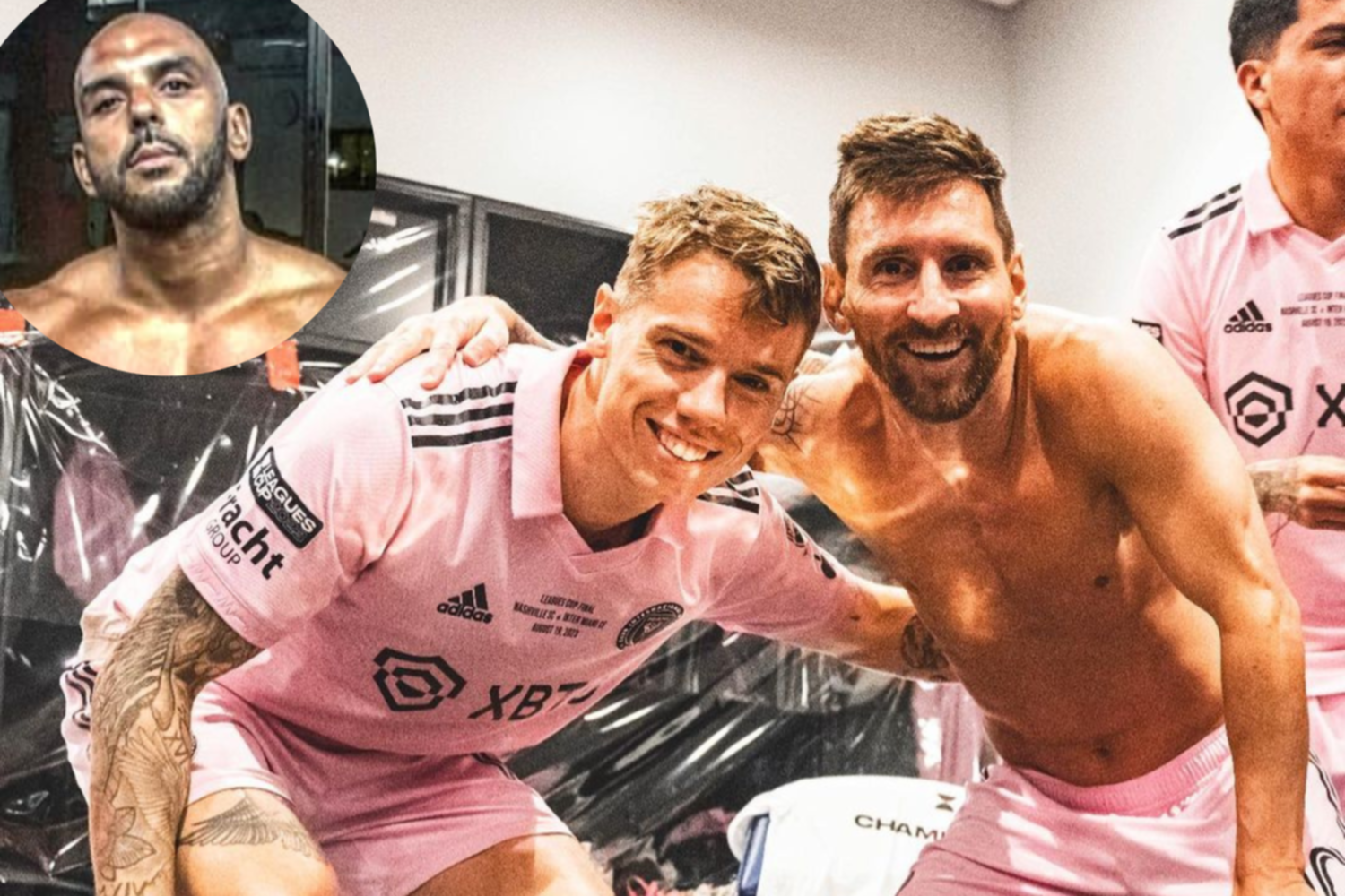 Robert Taylor hace estallar las redes con un disfraz inspirado en Messi