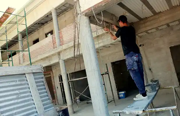 El nuevo hogar para personas con problemas de adicciones tiene un avance de casi el 50 %