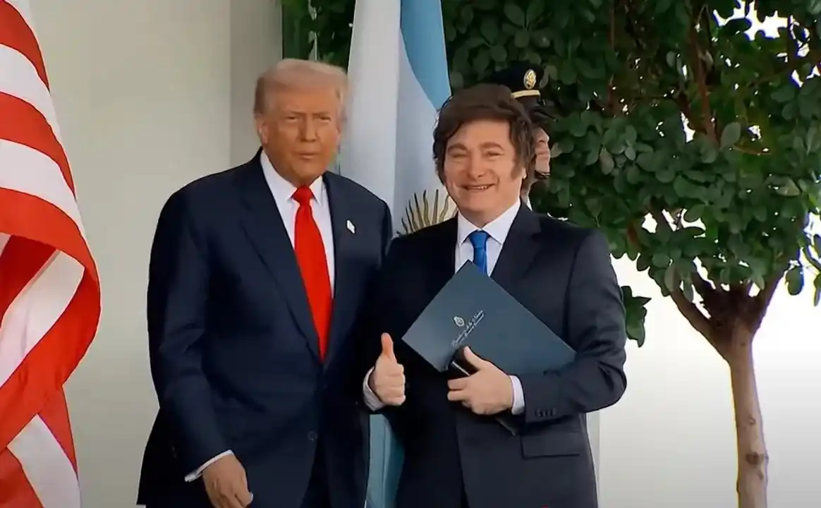 Para Milei la cumbre con Trump fue "inédita e histórica".