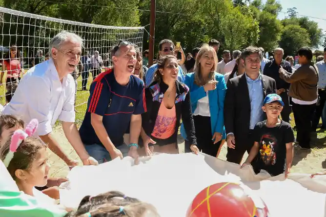 kicillof chascomús escuela verano