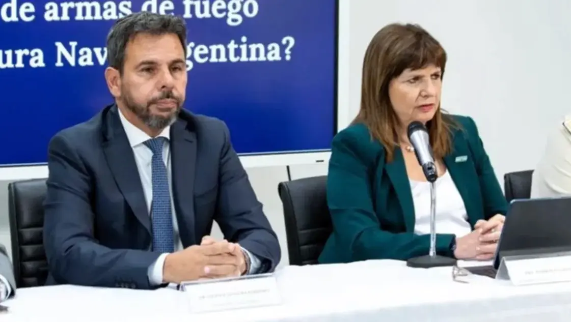 Patricia Bullrich y Vicente Ventura Barreiro.