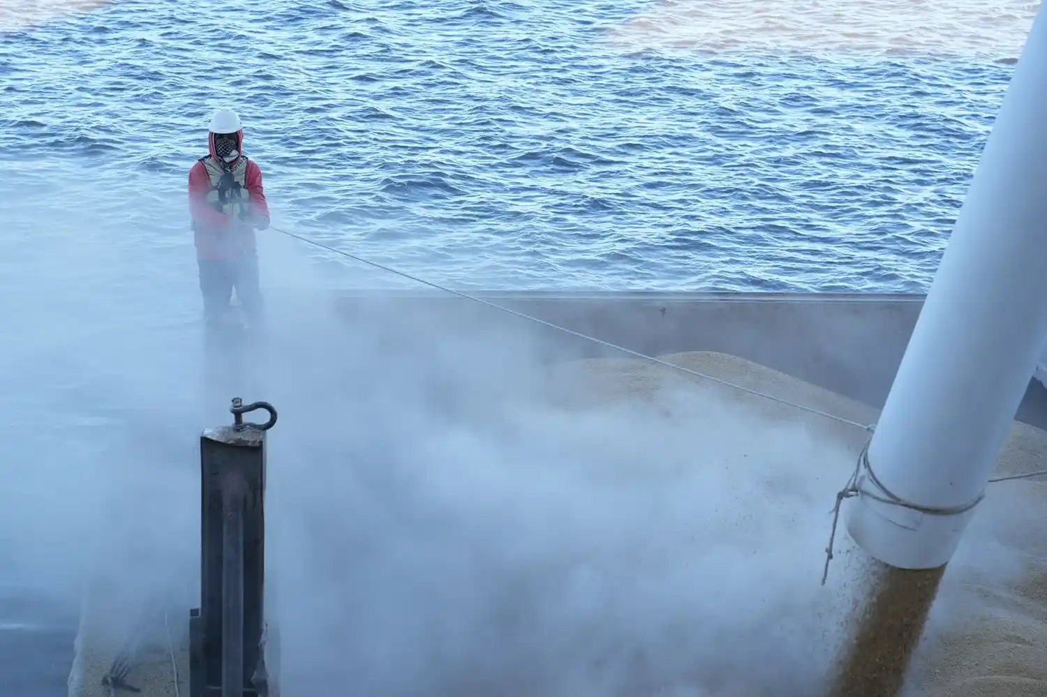 El Puerto de Santa Fe concretó un nuevo embarque de soja con destino a Timbúes.