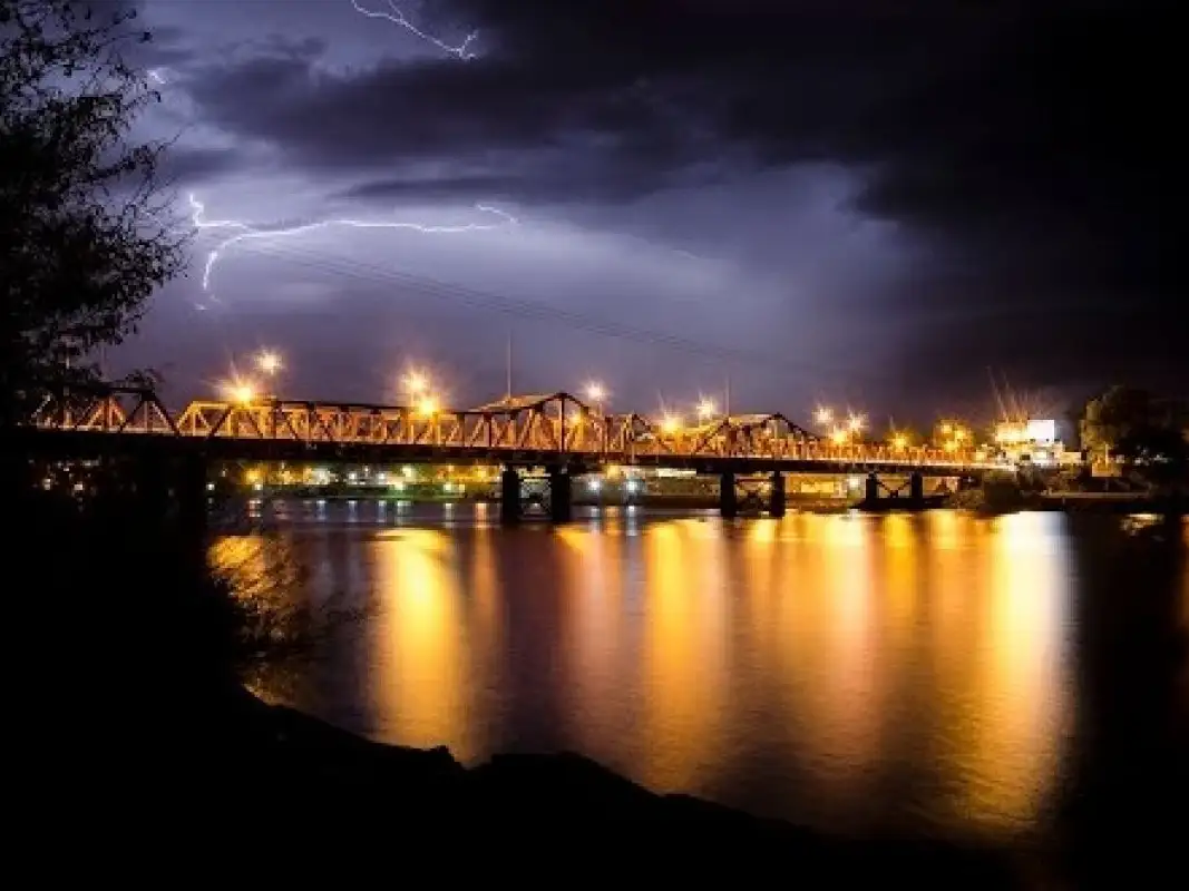 Rige un alerta naranja por tormentas severas en Gualeguaychú