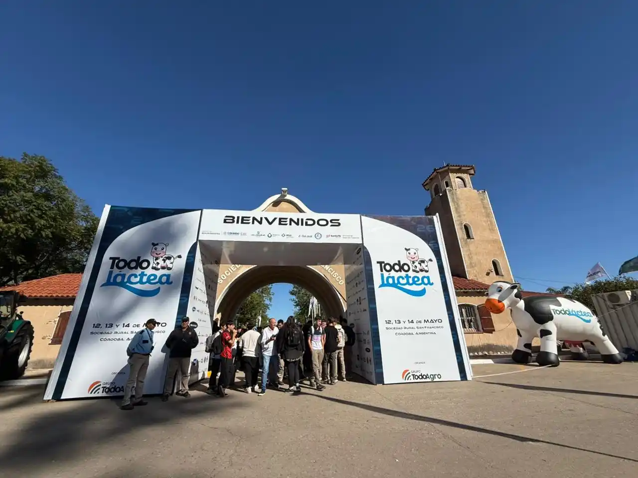 La gran muestra de la industria láctea en la Rural de San Francisco.