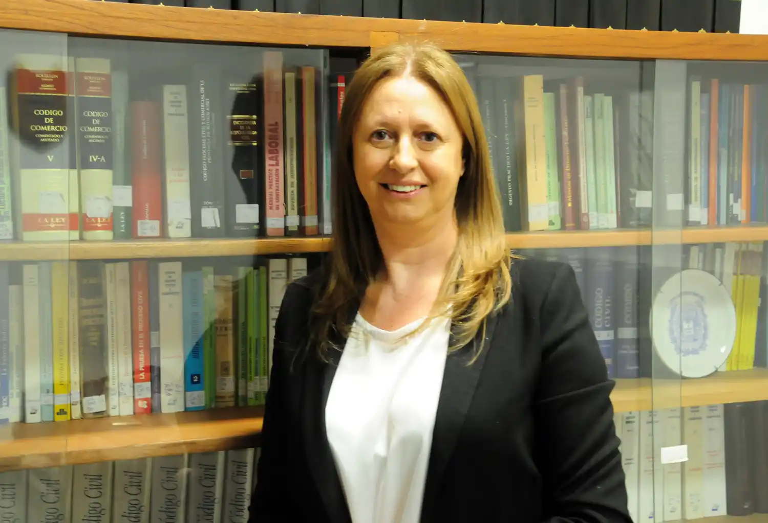 La presidenta de la Asociación de Abogados de Tandil, Gabriela Maña.