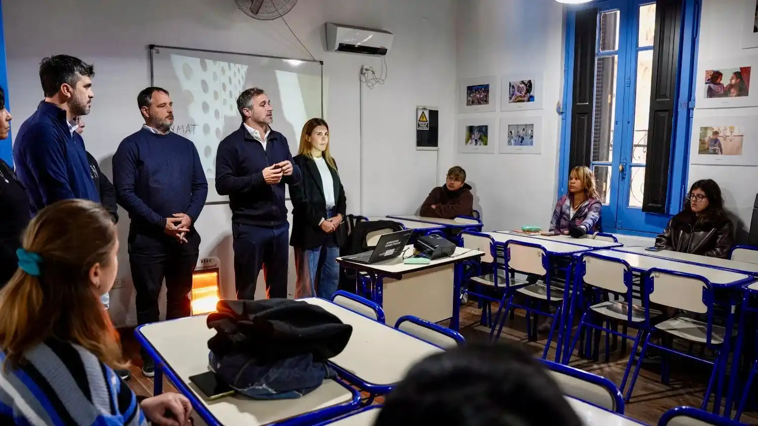 Achával resaltó la importancia del acceso al derecho a la educación.