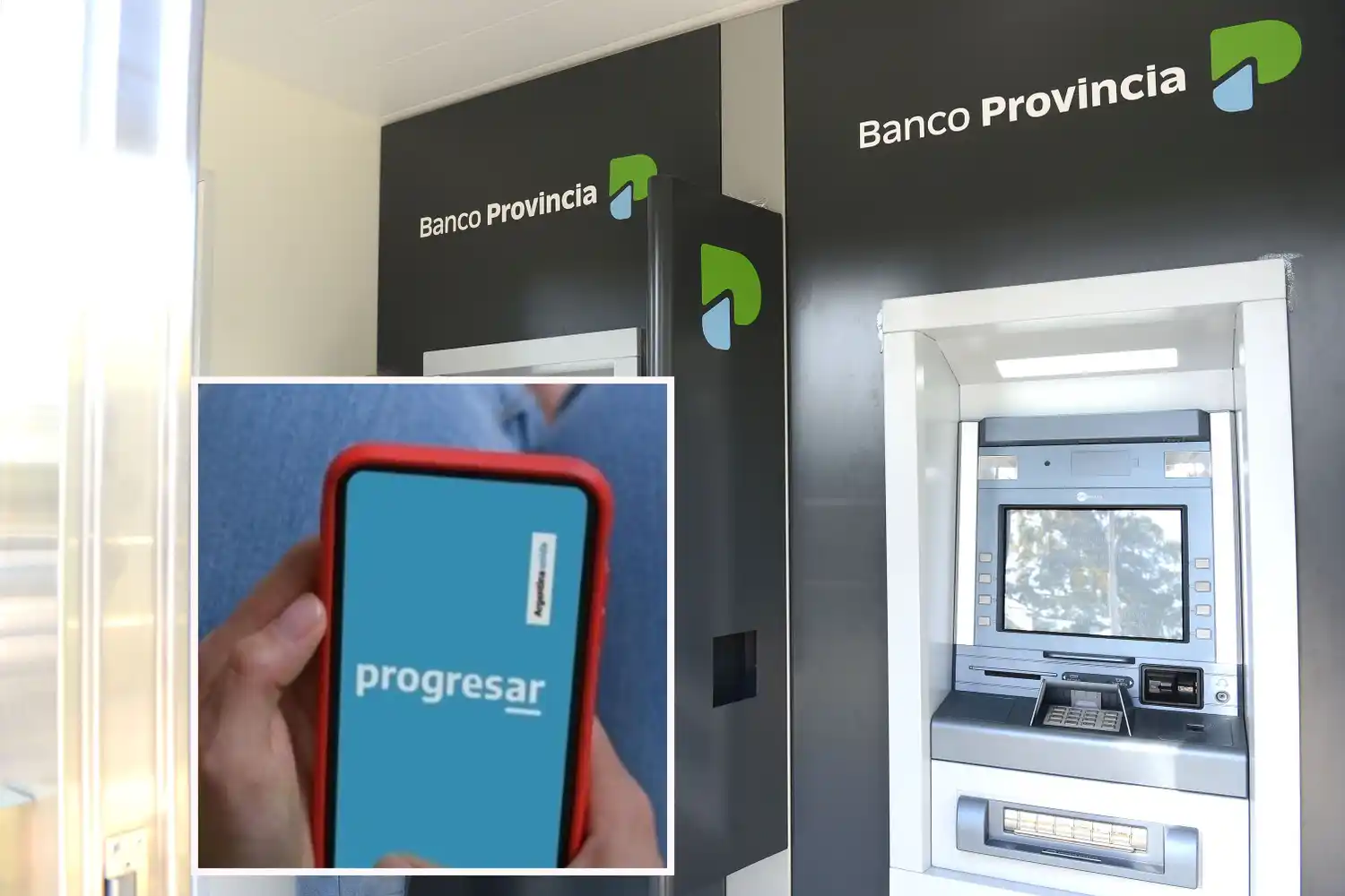 Fue a cobrar la beca Progresar al cajero y no pudo acceder.