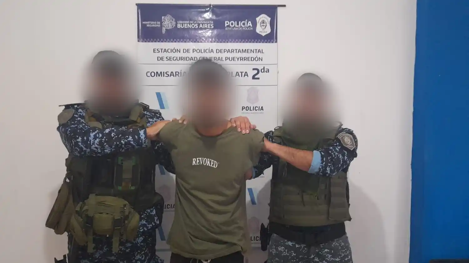 El detenido tiene 24 años.