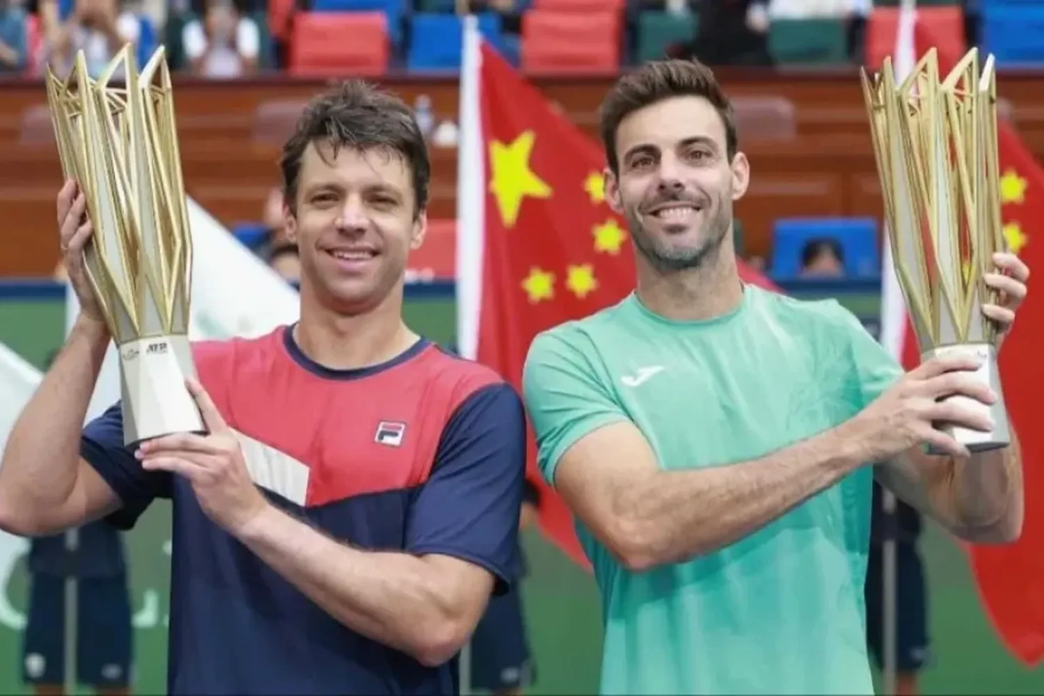 Zeballos fue campeón en en el Masters 1000 de Shanghai