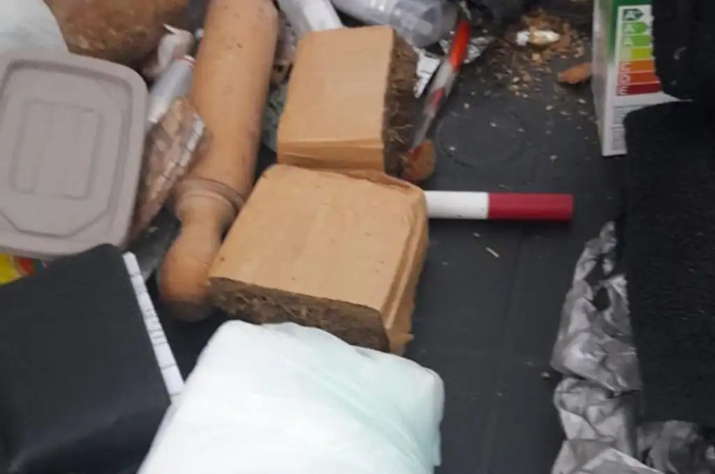 Droga que intentaron ingresar a la cárcel de Coronda