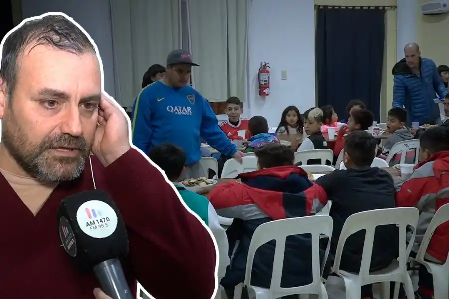 VIDEO | Se inauguró la copa de leche del barrio Mora: “Somos tres profes y le estamos dando a full”
