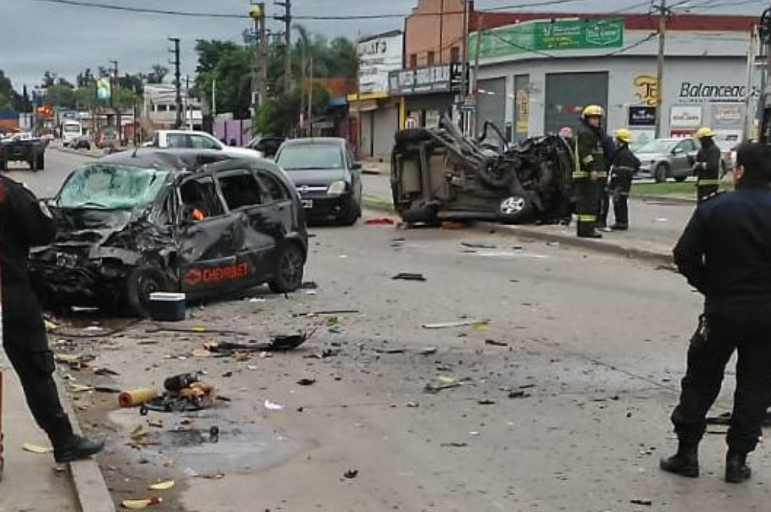 Un accidente múltiple le costó la vida a tres personas en José C. Paz