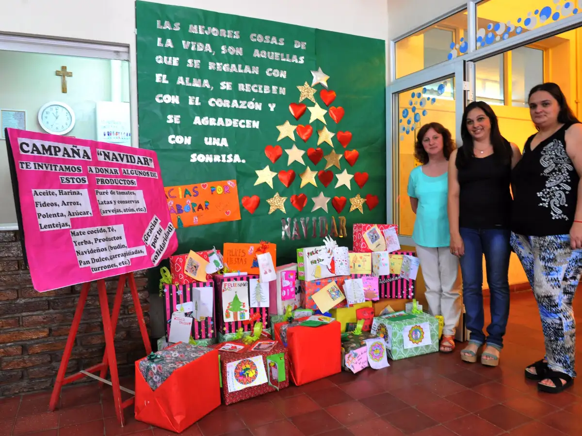 Educación solidaria: gesto que  recupera la esencia de la Navidad  