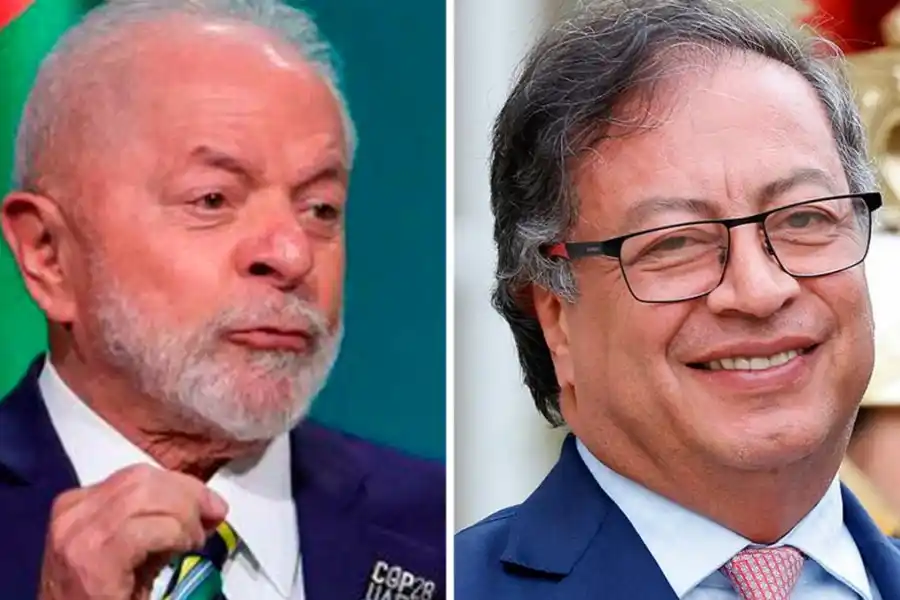 Lula y Petro reclamaron el "fin inmediato" del "genocidio" en Gaza