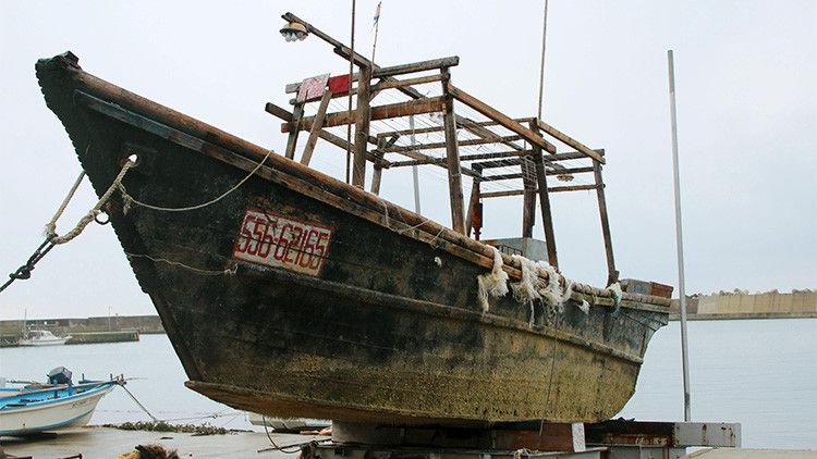 Japón revela el origen de los "barcos fantasma" con cadáveres sin cabeza
