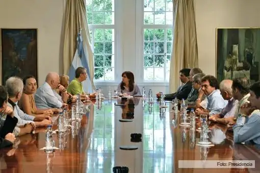La Presidenta recibió a familiares de víctimas del atentado a la AMIA