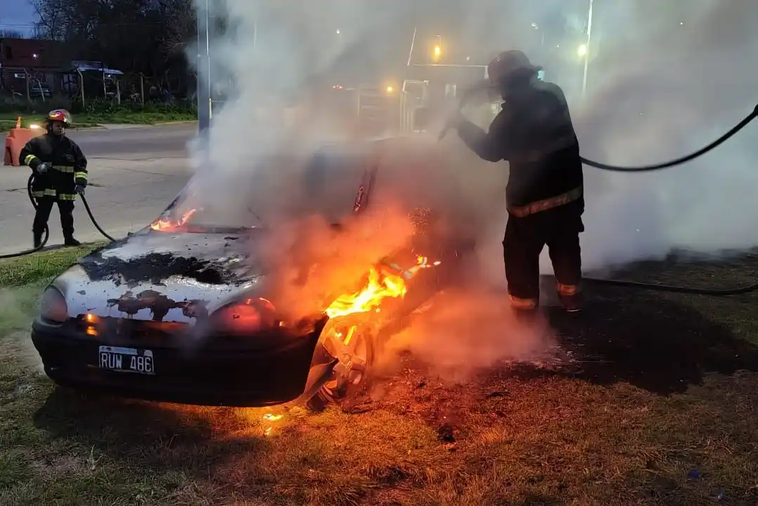 El auto pertenecía a un trabajador del Parque Industrial.