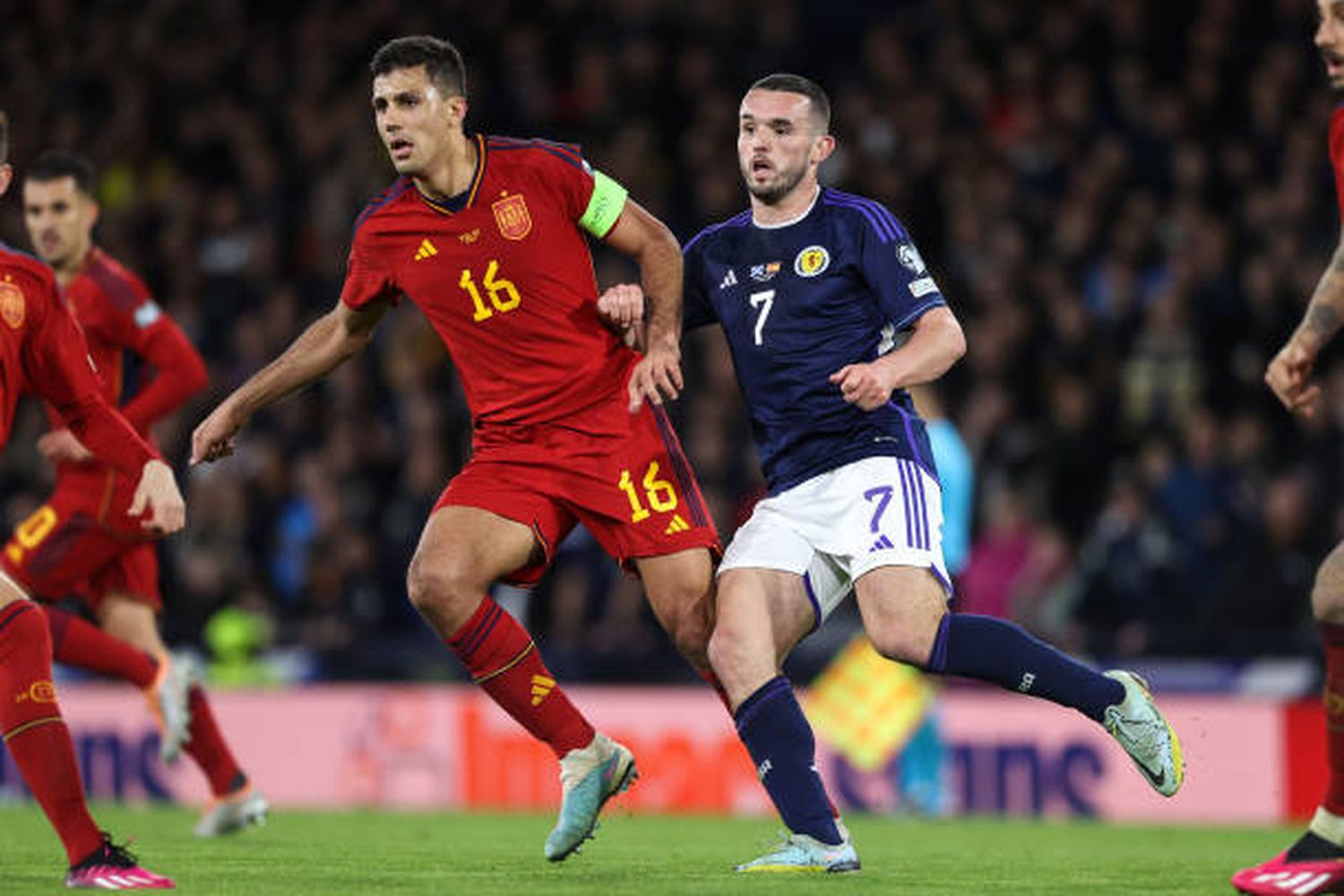 Escocia superó a España