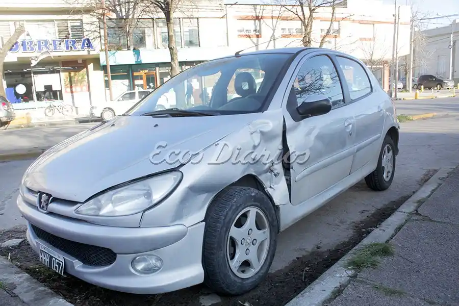 Automovilista lesionado
