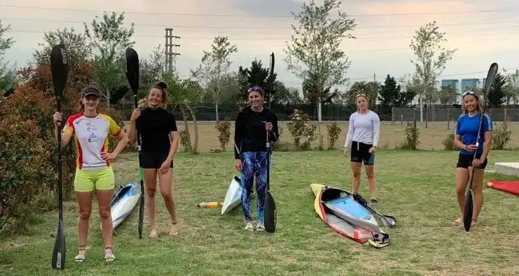 Rebeca D’Estéfano concentra con la Selección Argentina en Puerto Roldán