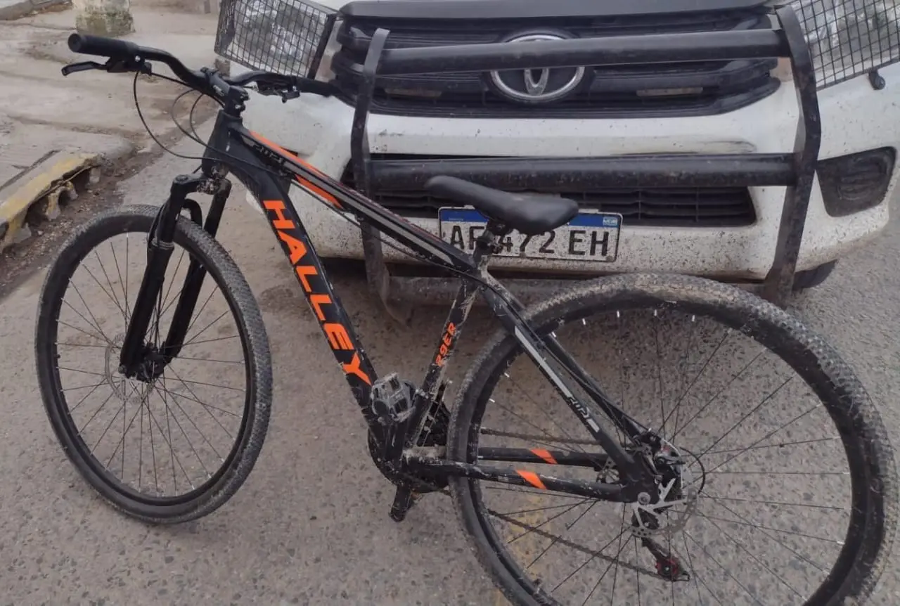 Bicicleta encontrada
