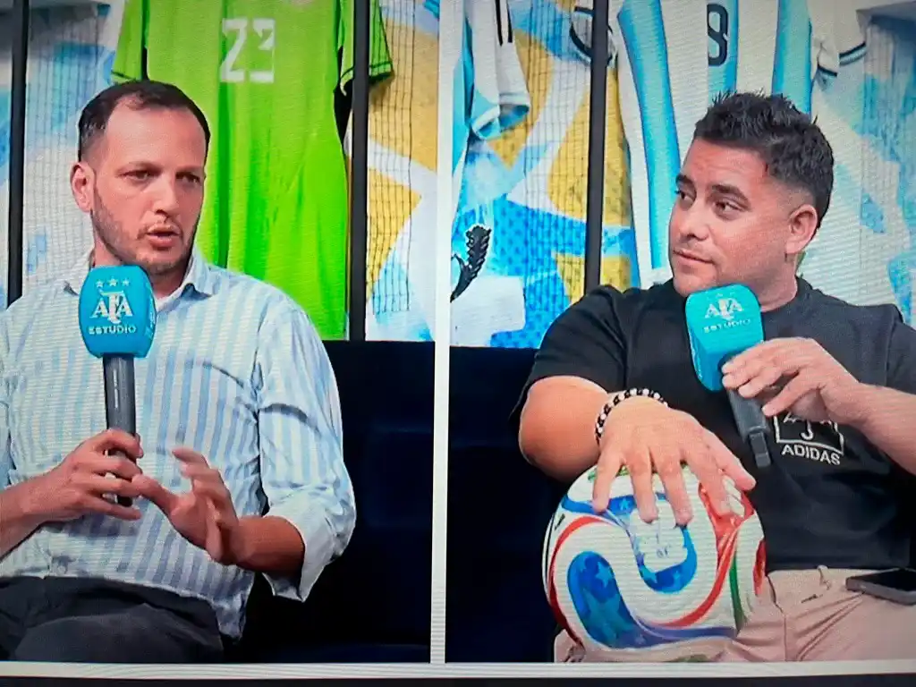 Juventud participó del streaming oficial de la AFA